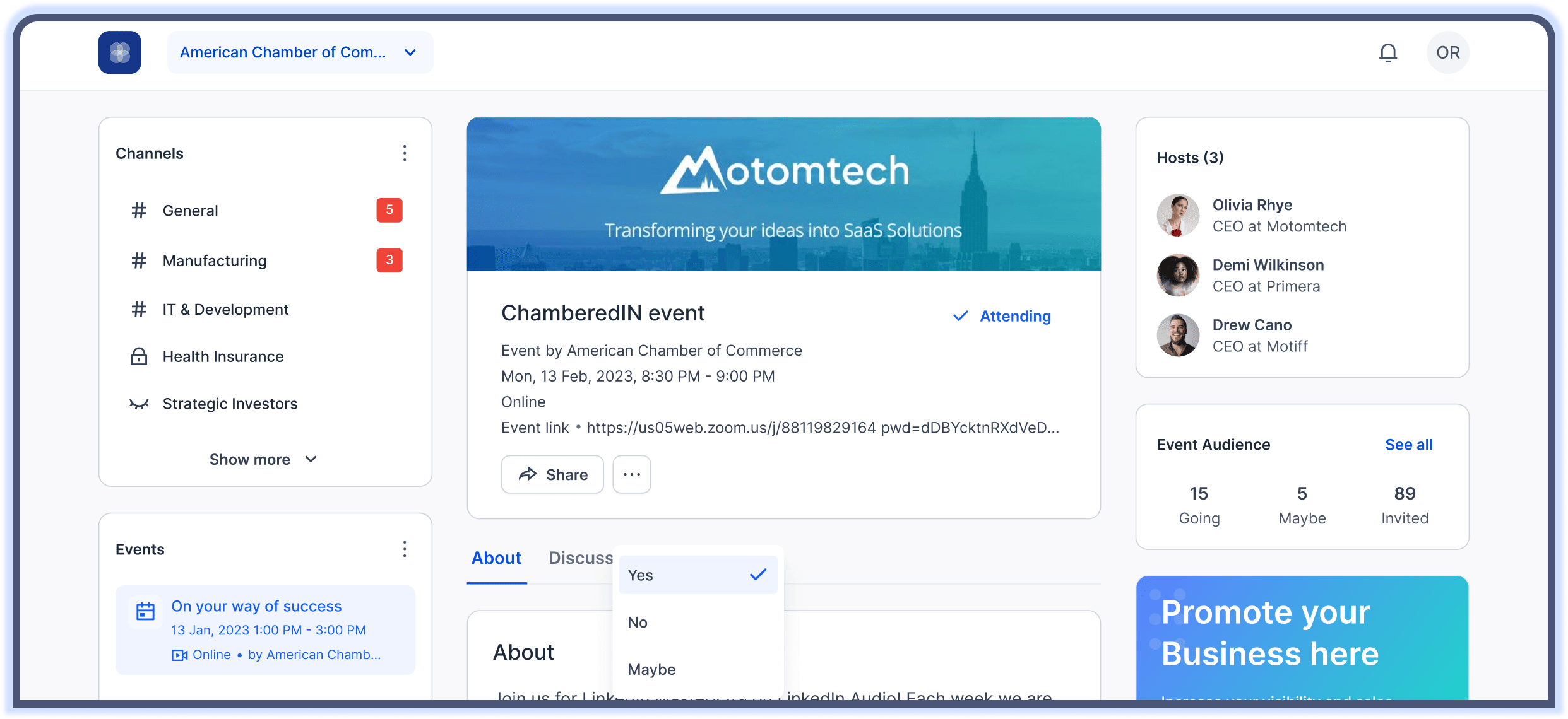 Host Events with Confidence preview