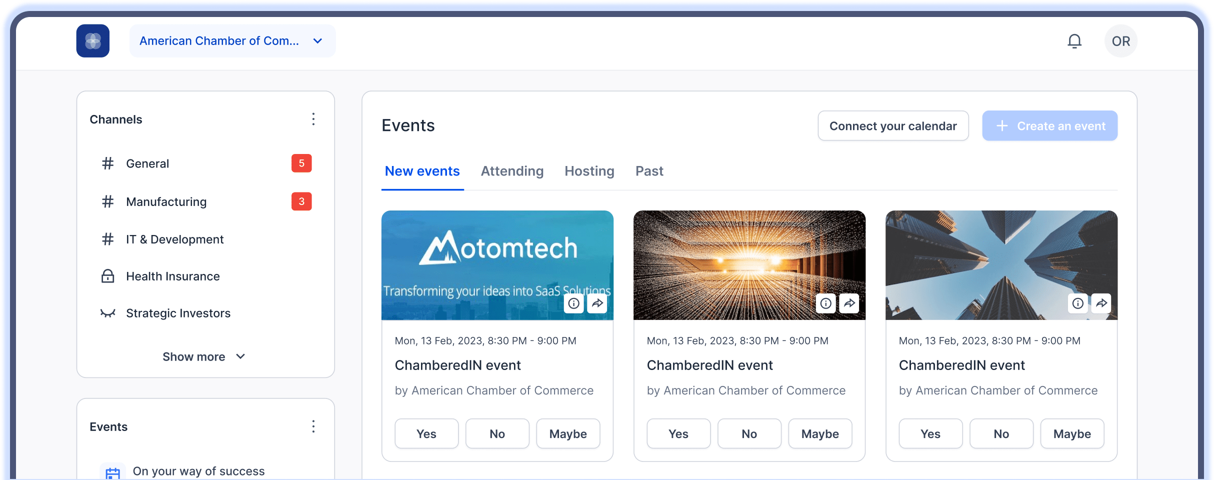 ChamberedIn platform preview